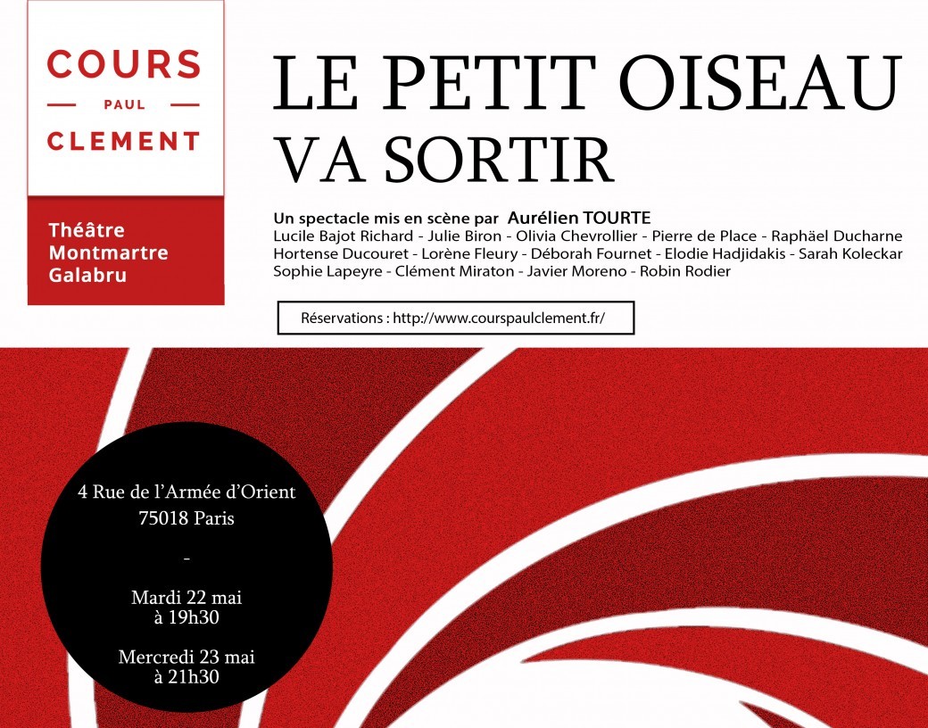 Le petit oiseau va sortir