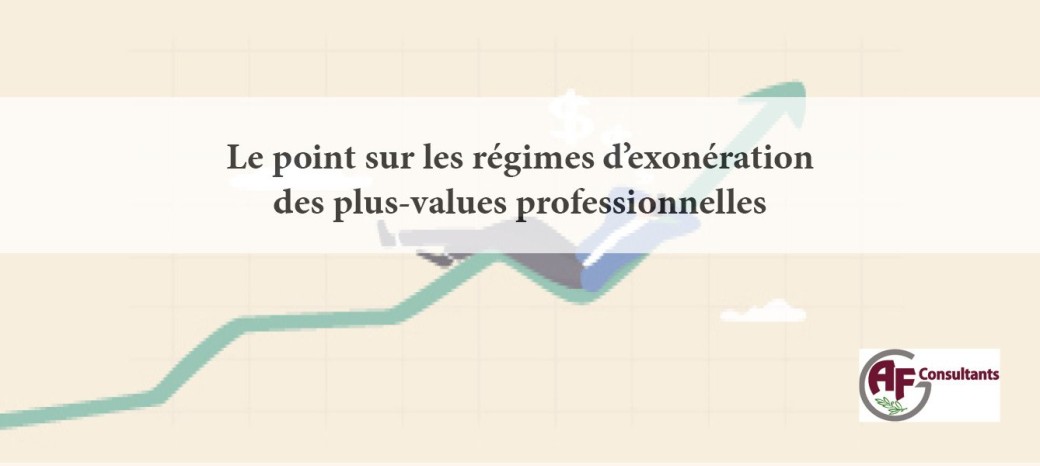 Le point sur les régimes d'exonération des plus-values professionnelles
