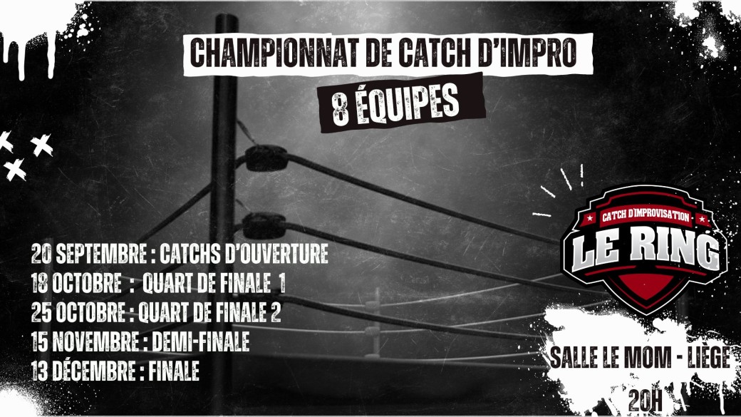 Le Ring: tournoi de catch d'impro: la Grande Finale