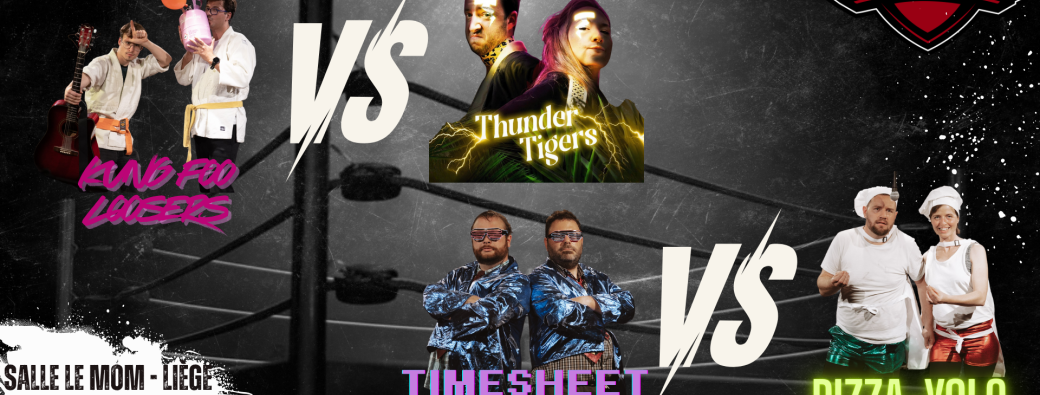 Le Ring: Tournoi de Catch d'impro | Quart de finale 1 - 18 octobre