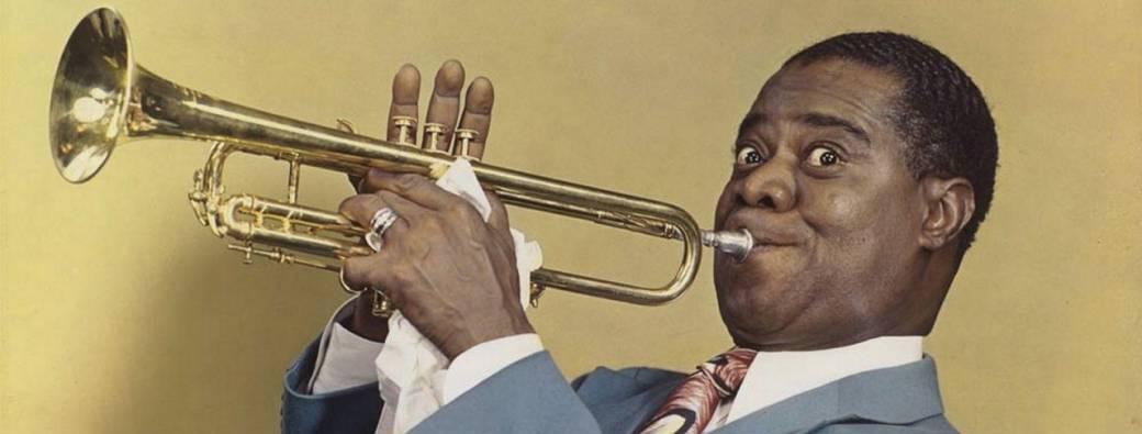 Le roi du jazz Louis Armstrong