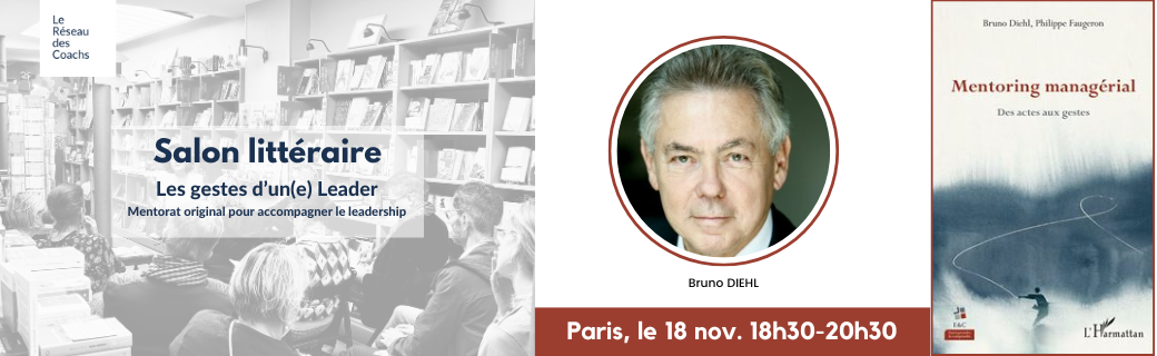 Le salon littéraire du Réseau-des-coachs - Bruno DIEHL