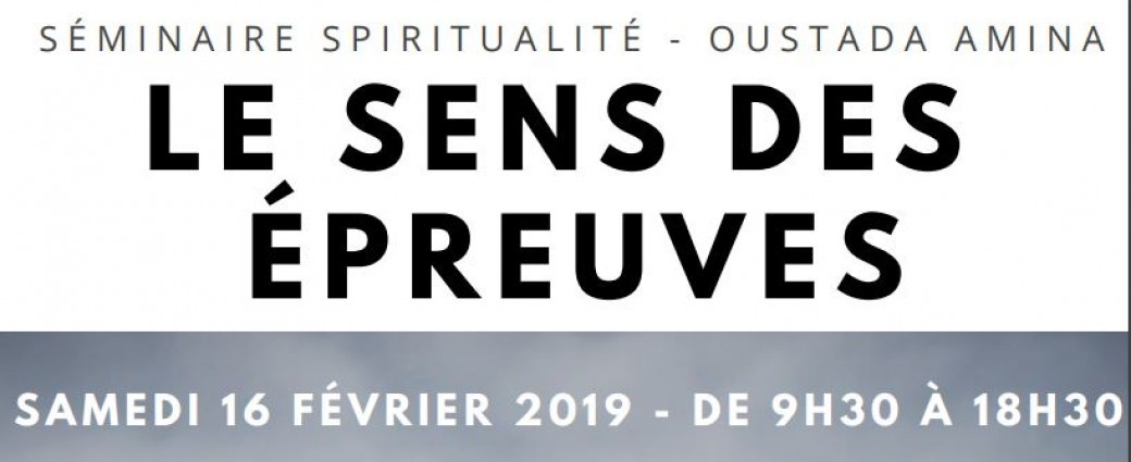 Le sens des épreuves 