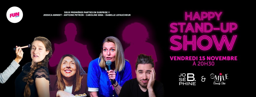 HAPPY STAND-UP SHOW à Joséphine B