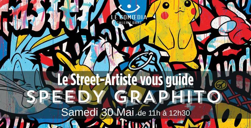 Le Street Artiste Speedy Graphito vous guide