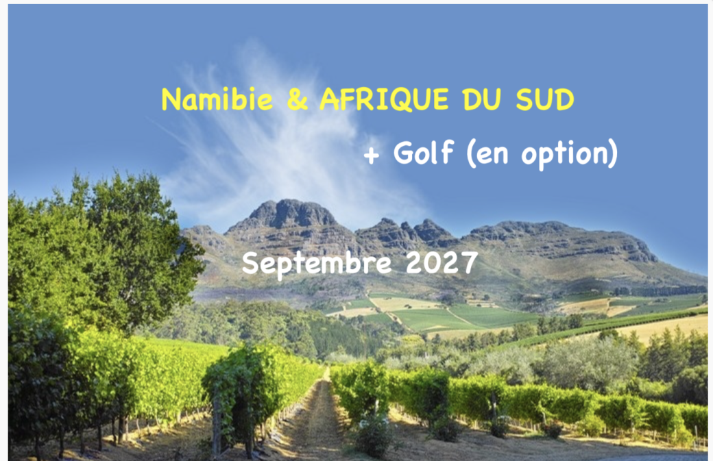 LE SWING DES BIG 5 - Namibie, Afrique du Sud & Golf (option)