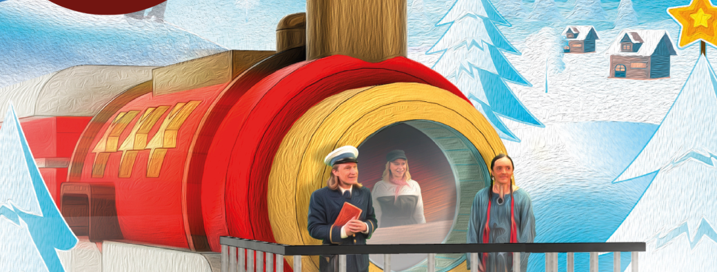 Le train postal du Père Noël