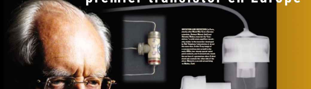 Le Transistron, premier transistor en Europe