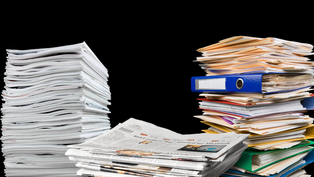 Le tri des papiers