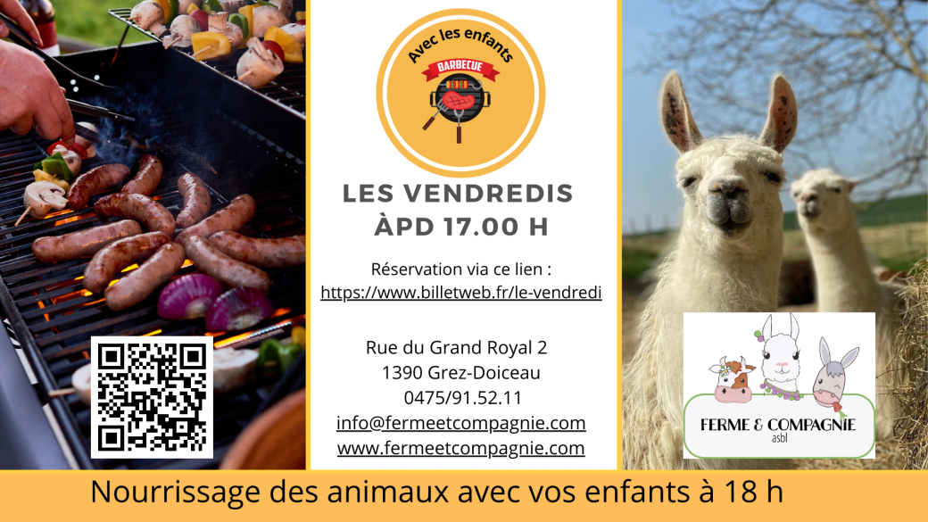 Le vendredi, on mange à la ferme !