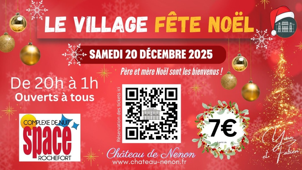 Le village fête noël 