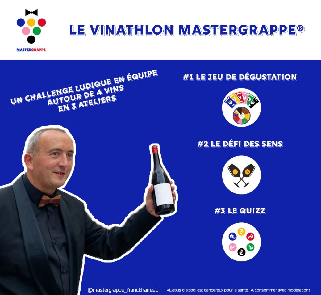 Le Vinathlon Master Grappe® - Food Angers