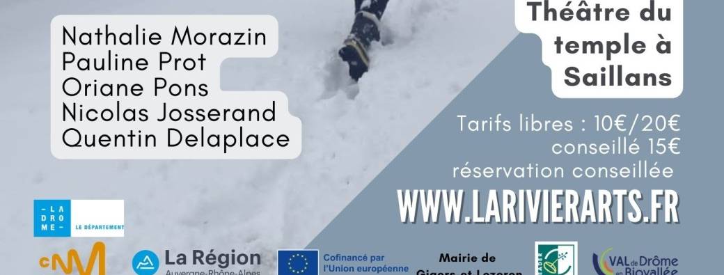 LE VOYAGE D'HIVER (WINTERREISE) DE SCHUBERT au temple à Saillans