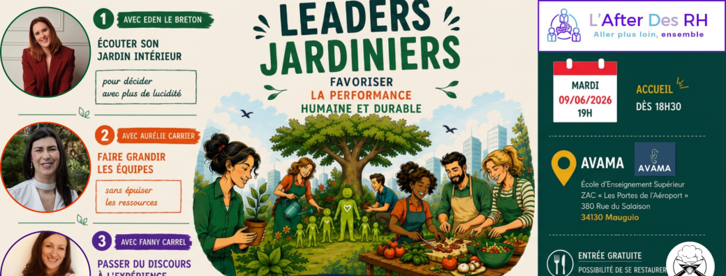 Leader jardinier, cultiver la performance humaine et durable