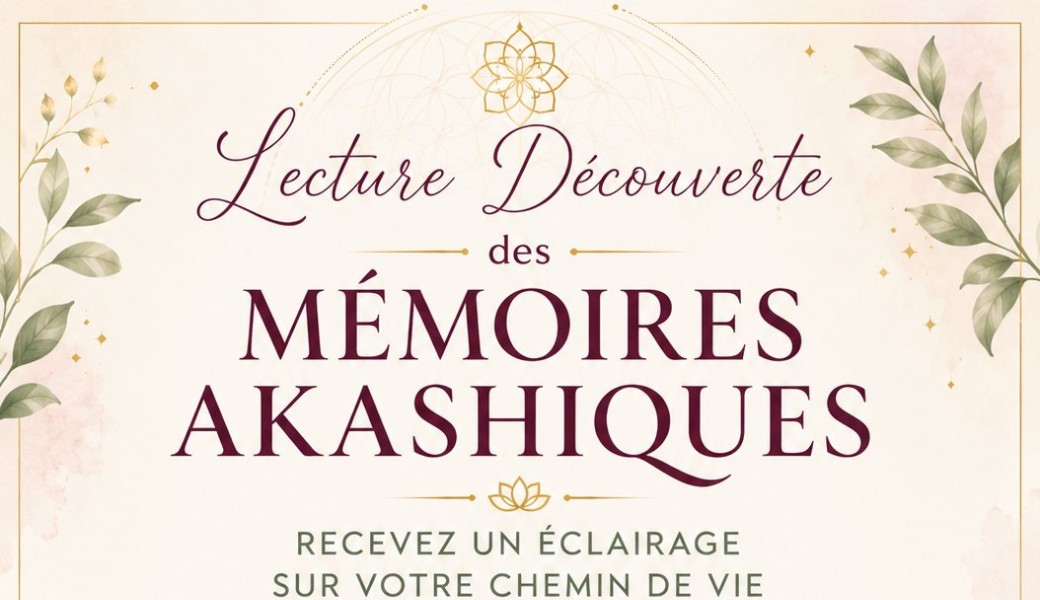 Lecture Mémoires Akashiques Tarif Salon