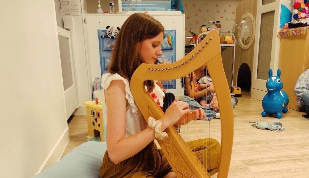 COMPLET - Lecture musicale avec la harpiste Anne Salomon - COMPLET