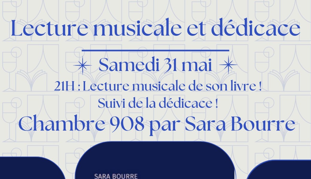 Lecture musicale avec Sara Bourre pour Chambre 908