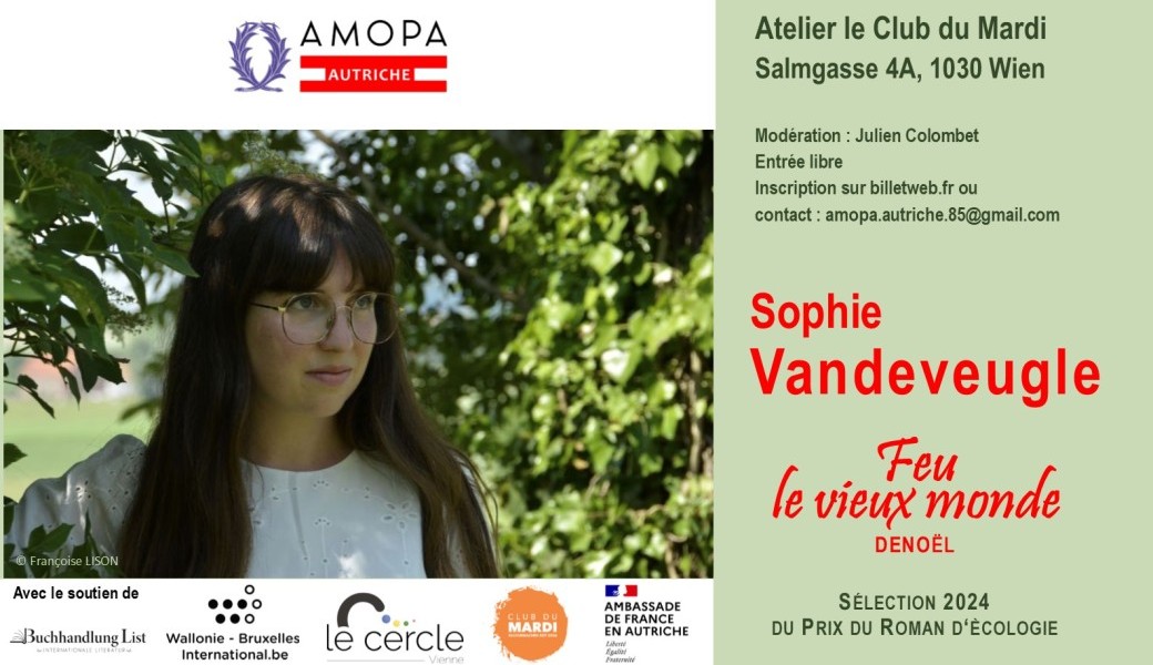 Lecture-rencontre avec Sophie Vandeveugle