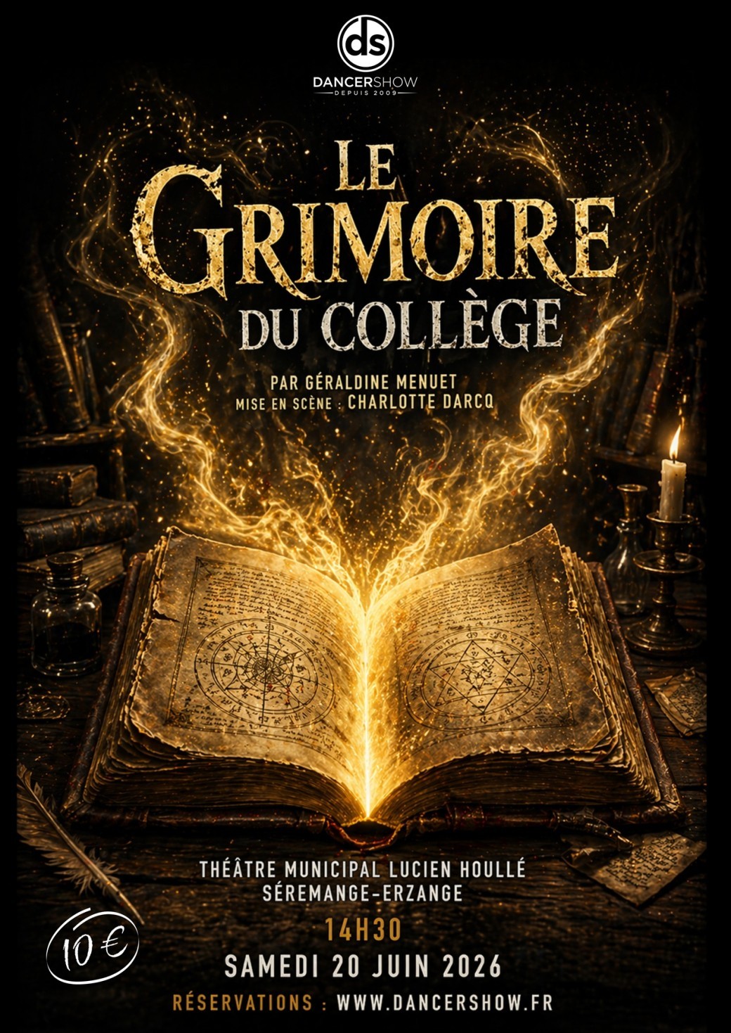 DS - Spectacle "LE GRIMOIRE DU COLLÈGE"
