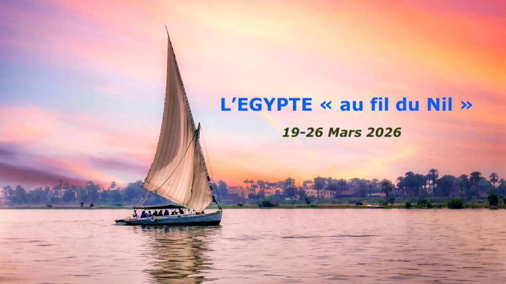 L'EGYPTE "au fil du Nil"
