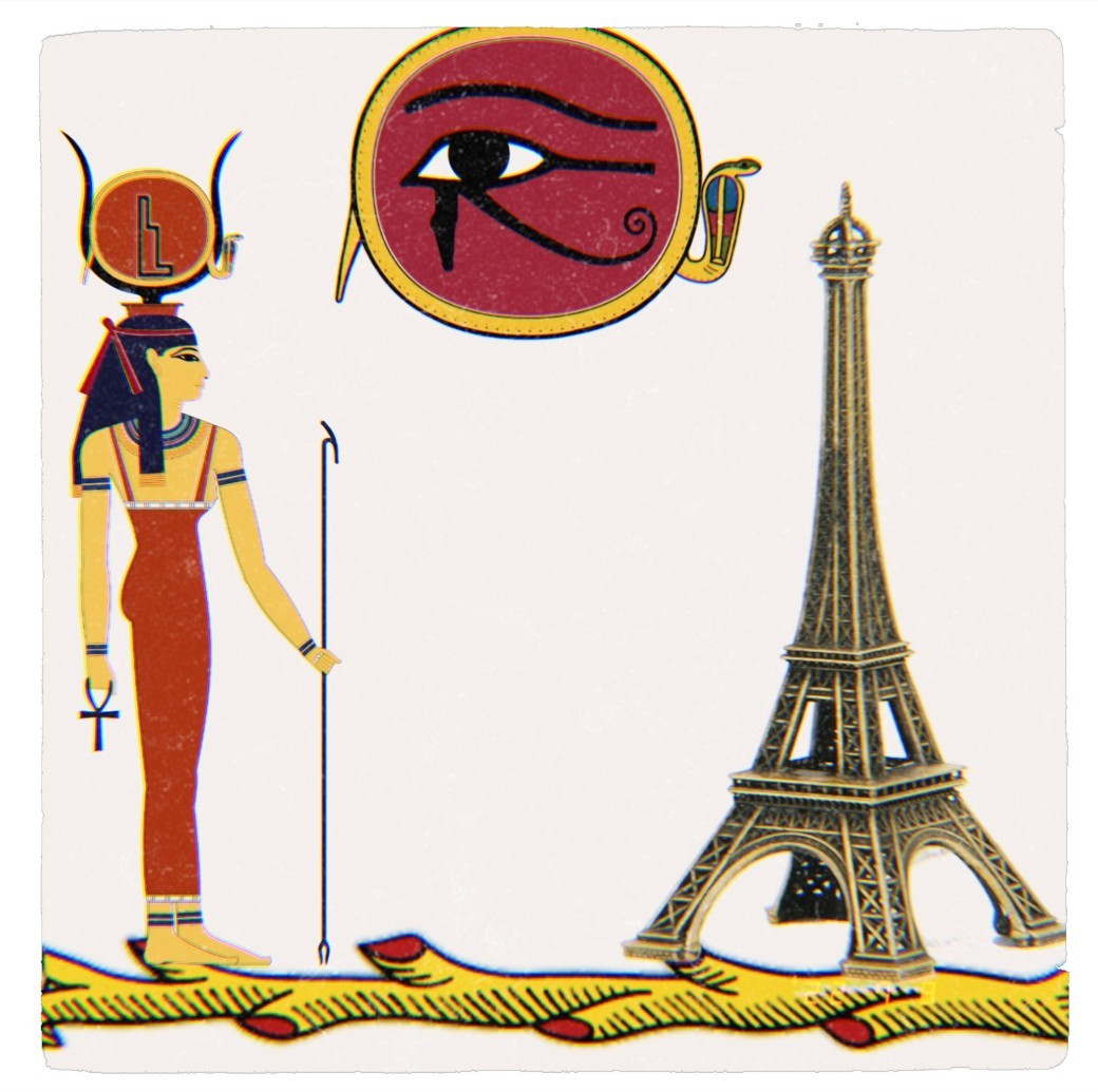 L'Egypte et la déesse Isis  à Paris