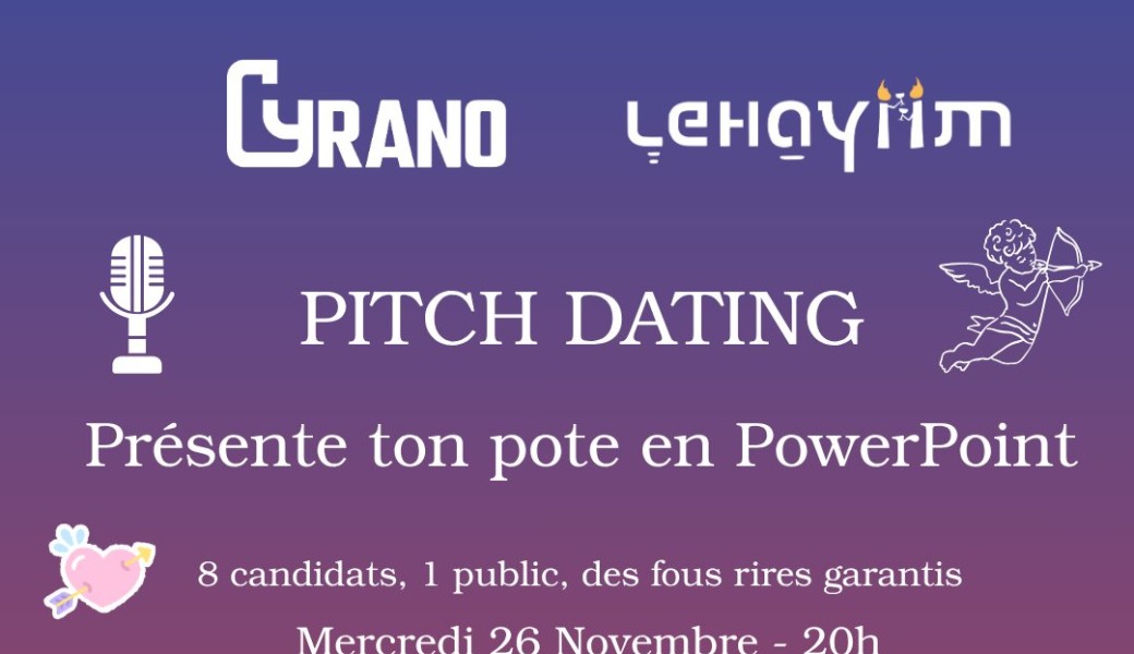 Lehayiim Pitch dating