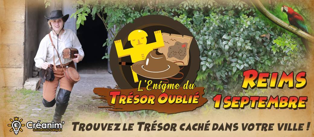 L'énigme du Trésor Oublié - Reims - 1er septembre