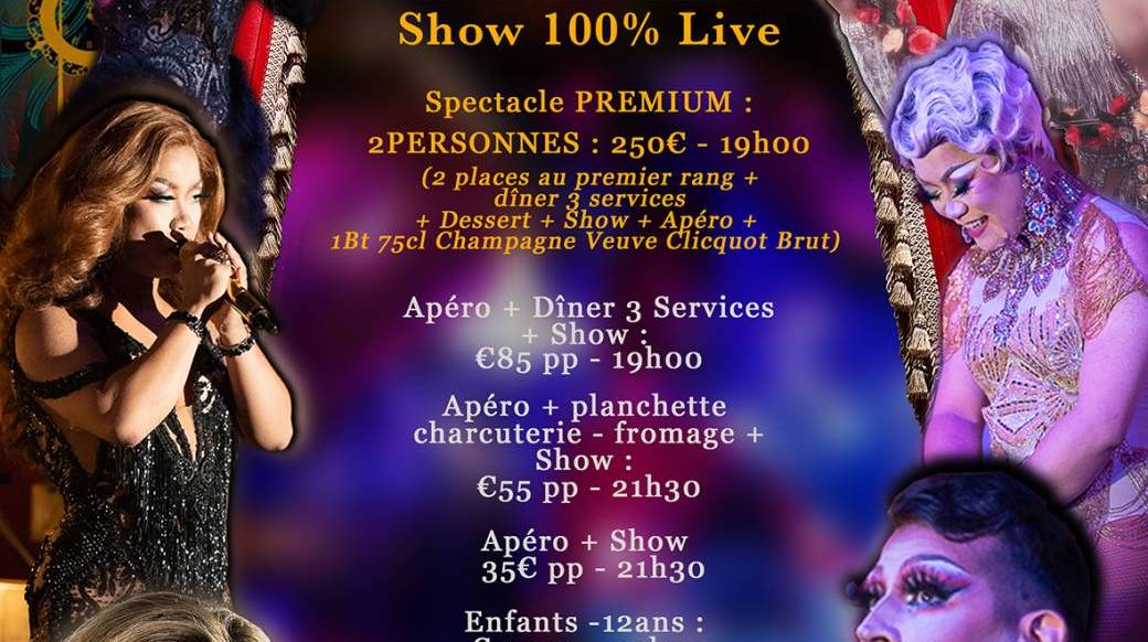 Léona Winter and Sweety Bonbon feat. Madame Yoko - 100% live