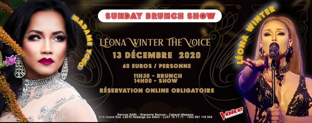 Léona Winter The Voice - BRUNCH Show