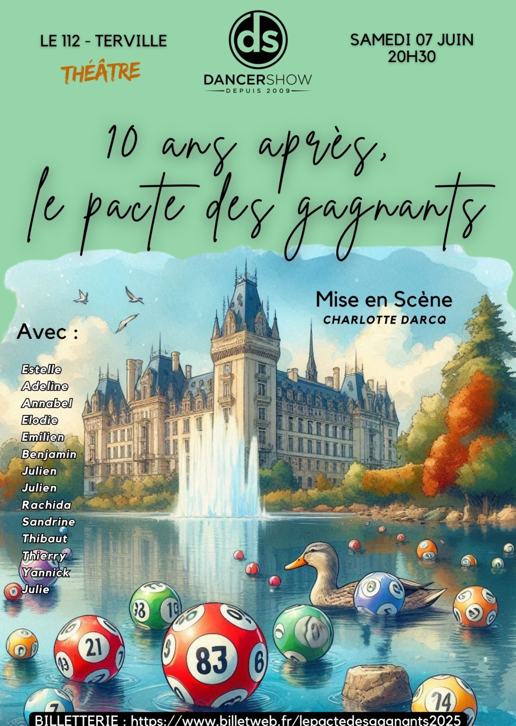 DS - Spectacle "10 APRES, LE PACTE DES GAGNANTS"