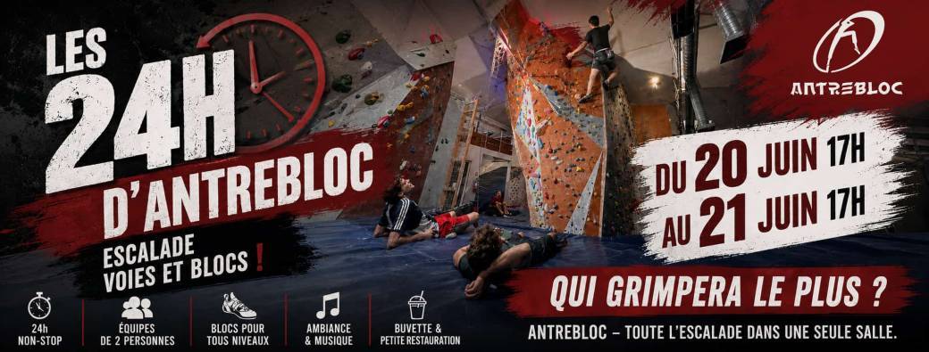 Les 24h d'Antrebloc - 20 juin 2026
