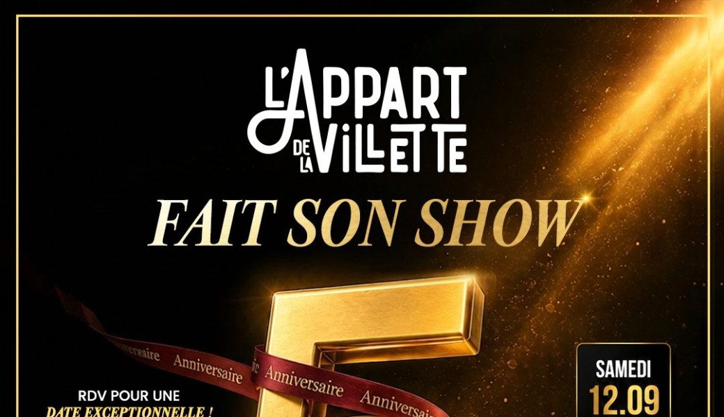Les 5 ans de L'Appart de la Villette