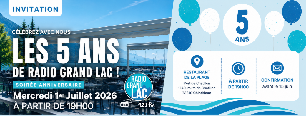 Les 5 ans de Radio Grand Lac