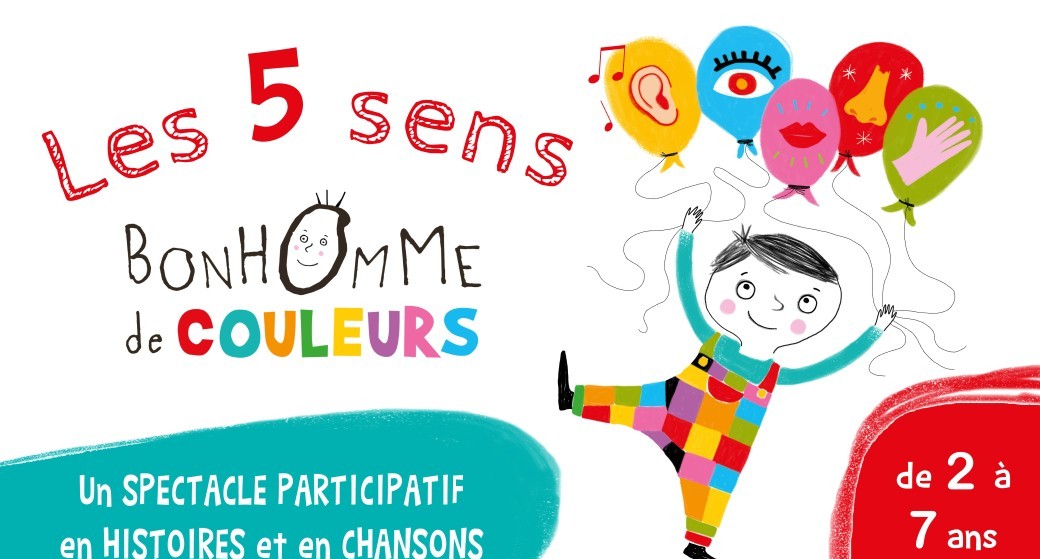 Les 5 sens de Bonhomme de couleurs (Romilly)