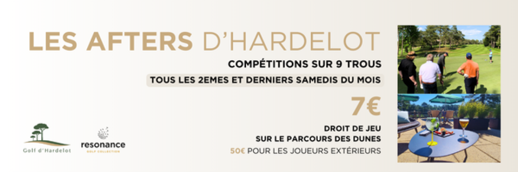 Les Afters du Golf d'Hardelot 2026