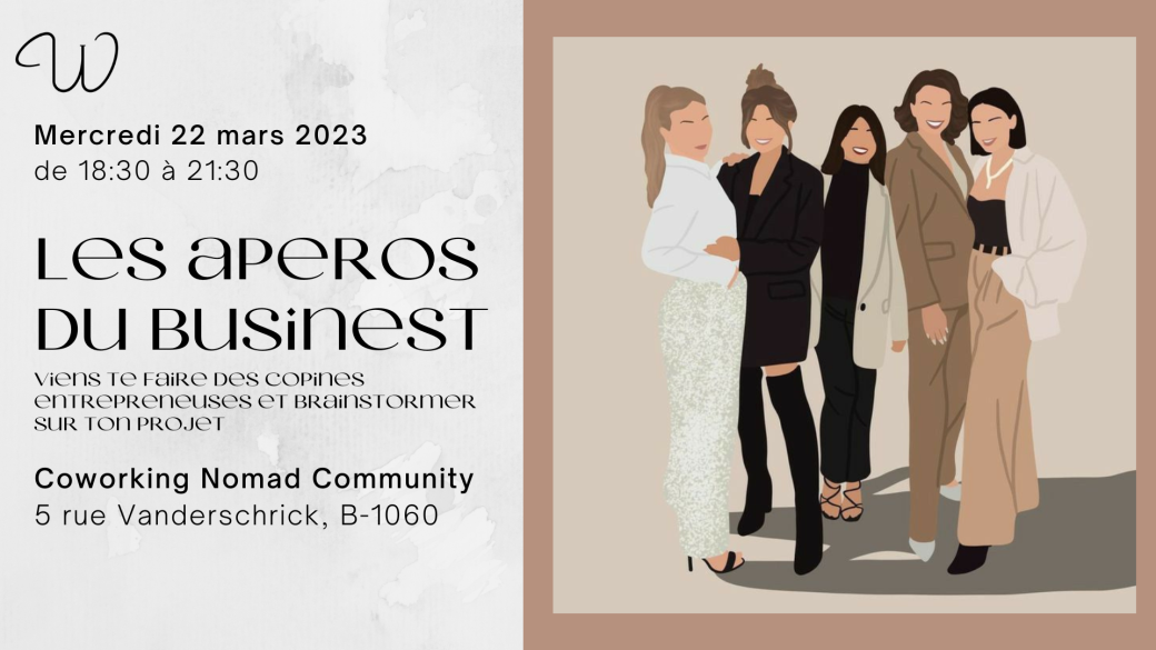Les apéros du Businest - Networking entre copines entrepreneuses