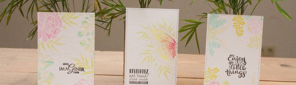 Les Ateliers de Mymy : jeux de tampons et d’aquarelle