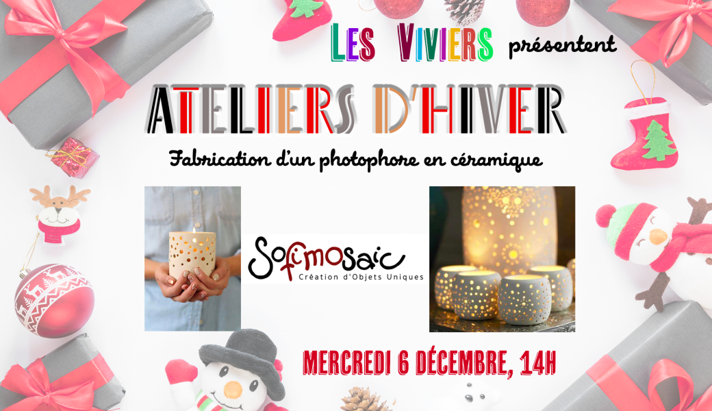 Les ateliers d'hiver : poterie