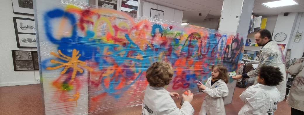 Les Ateliers Street-art en famille 