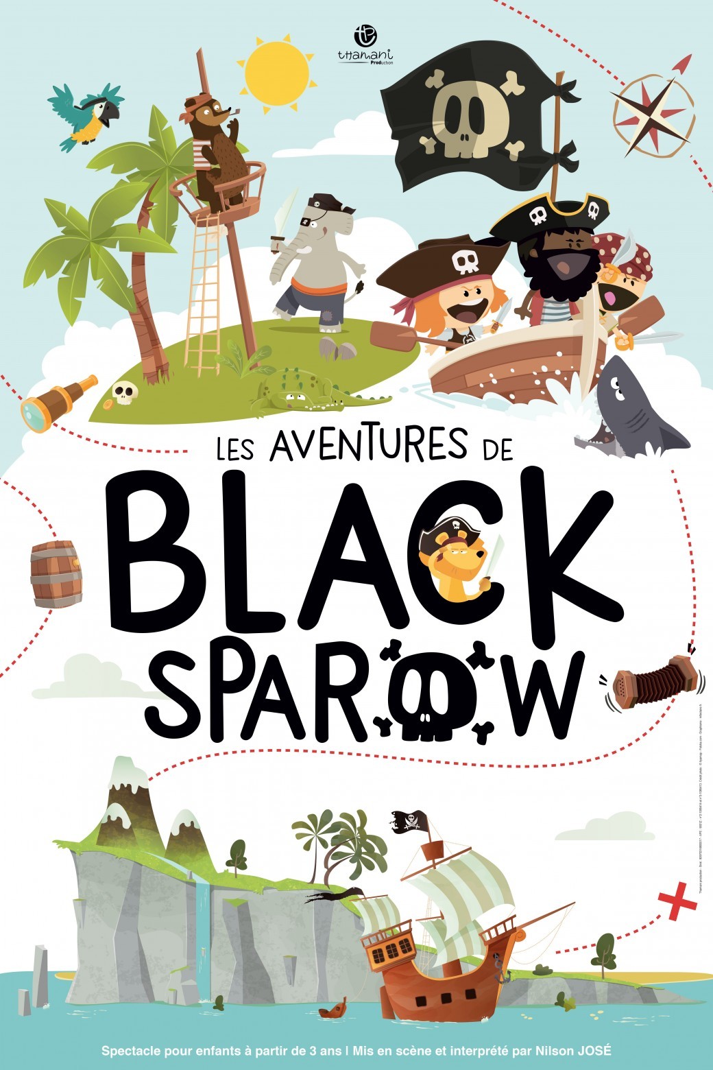 "Les aventures de Black Sparow" de Nilson José