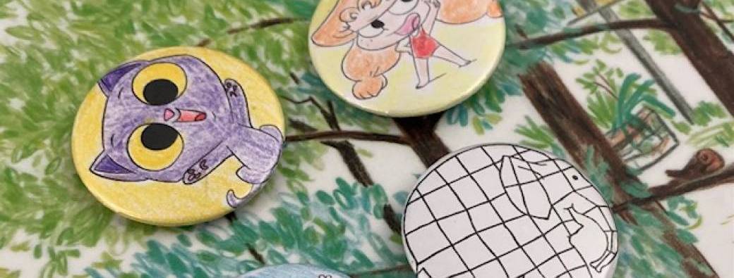Les badges des héros !