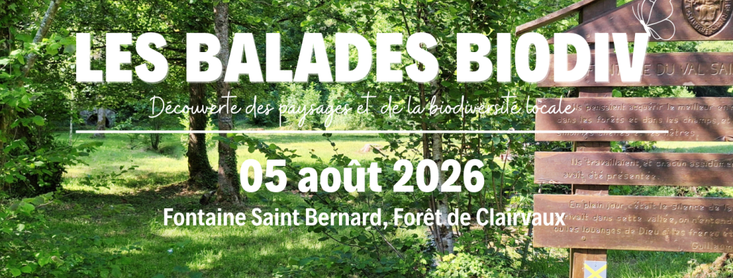 Les Balades Biodiv - Découverte de la Fontaine Saint Bernard