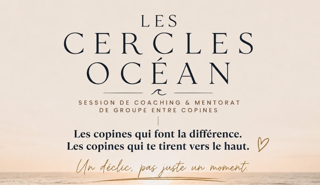Les cercles océan - La confiance en soi 