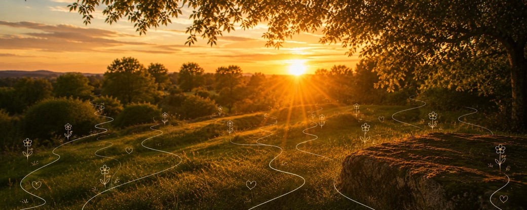 Les chemins de la joie à Ougy