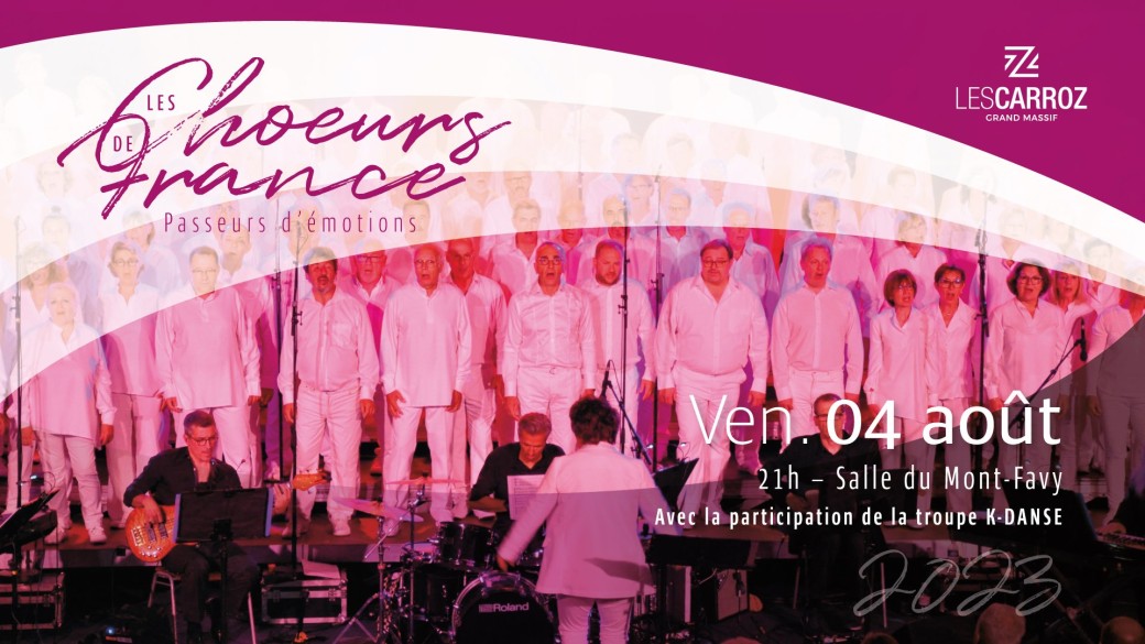 Les Choeurs de France en concert