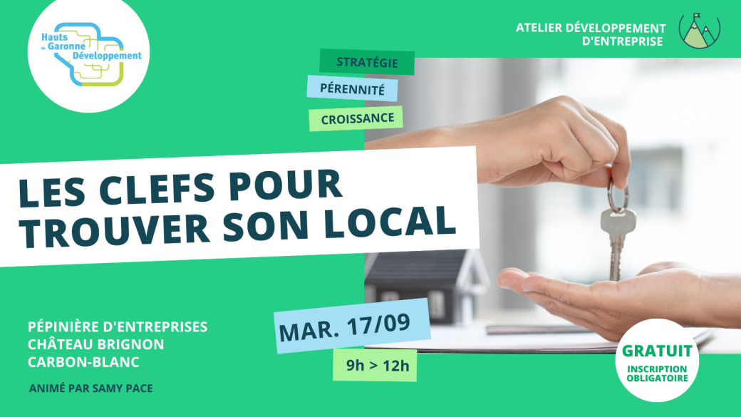 Les clefs pour trouver son local professionnel