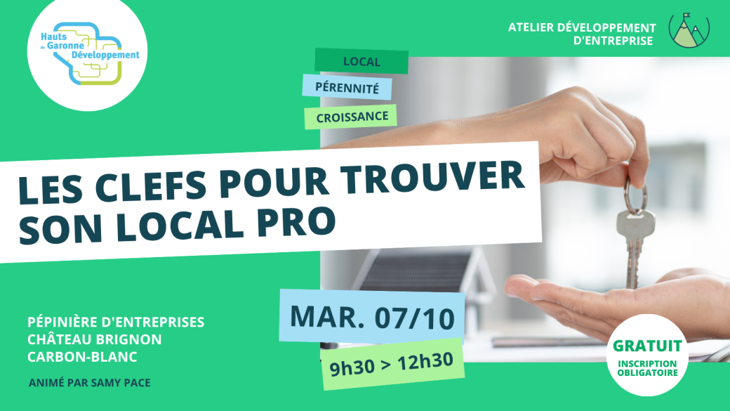 Les clefs pour trouver son local pro