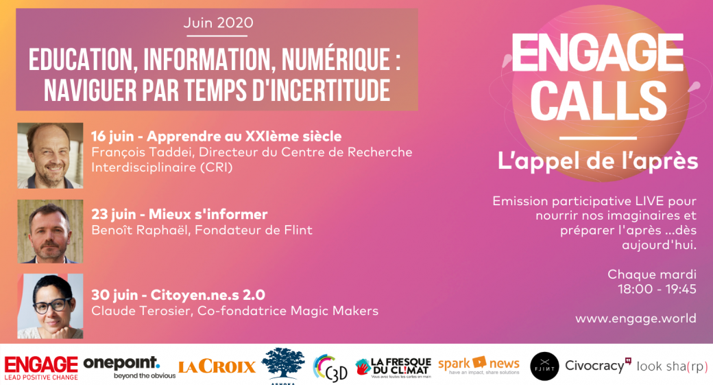 Les ENGAGE Calls : préparer l'après... dès maintenant Les ENGAGE Calls : préparer l'après... dès maintenant