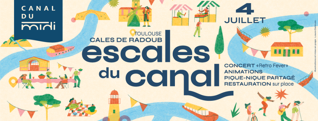 Les escales du canal à Toulouse (Cales de radoub)