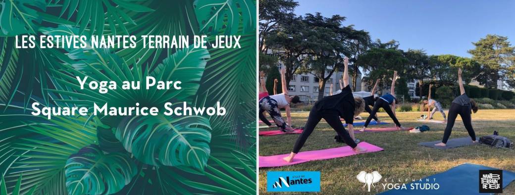 Les Estives Nantes Terrain de Jeux : Yoga au parc